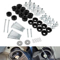 Body Mount Bushing Kit Steel Sleeves Hardware Polyurethane Body Cab Mounts V398092
