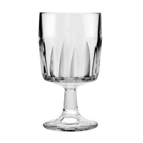 10.5 oz. Rim Tempered Glass Goblet B966623