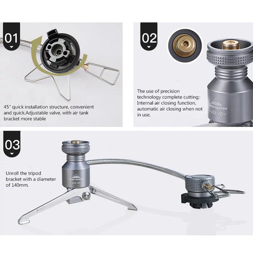Camping Tripod Canister Adapter Q3225