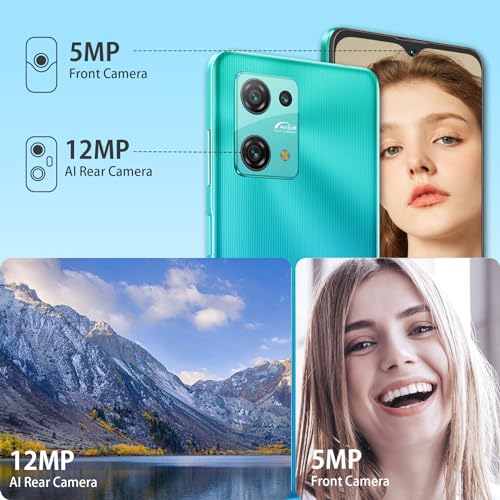 Android Phone, 6.5" HD+, 5080mAh Battery, 4G Dual SIM B456657