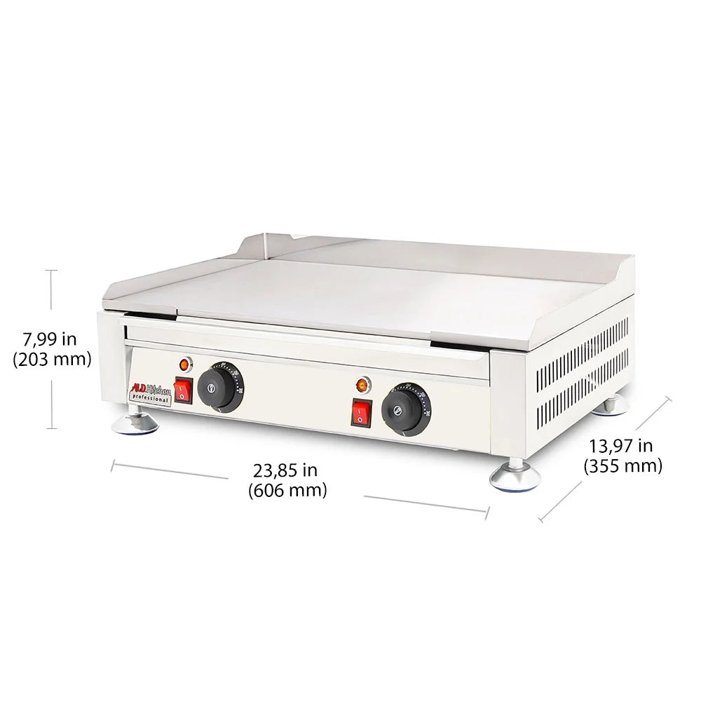 Compact Flat Top Griddle with Scapula C479526