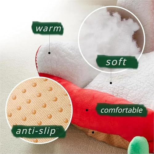 Plush Christmas Dog Bed K777