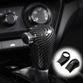 ABS Carbon Fiber Gear Shift Knob Cover Trim Sticker for Honda HRV U585