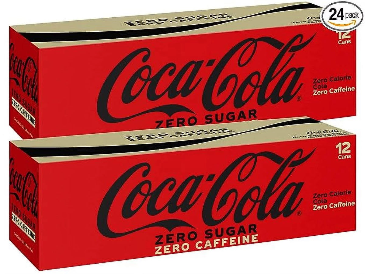 Caffeine Free Soda 12 oz Cans 24 Pack W8590