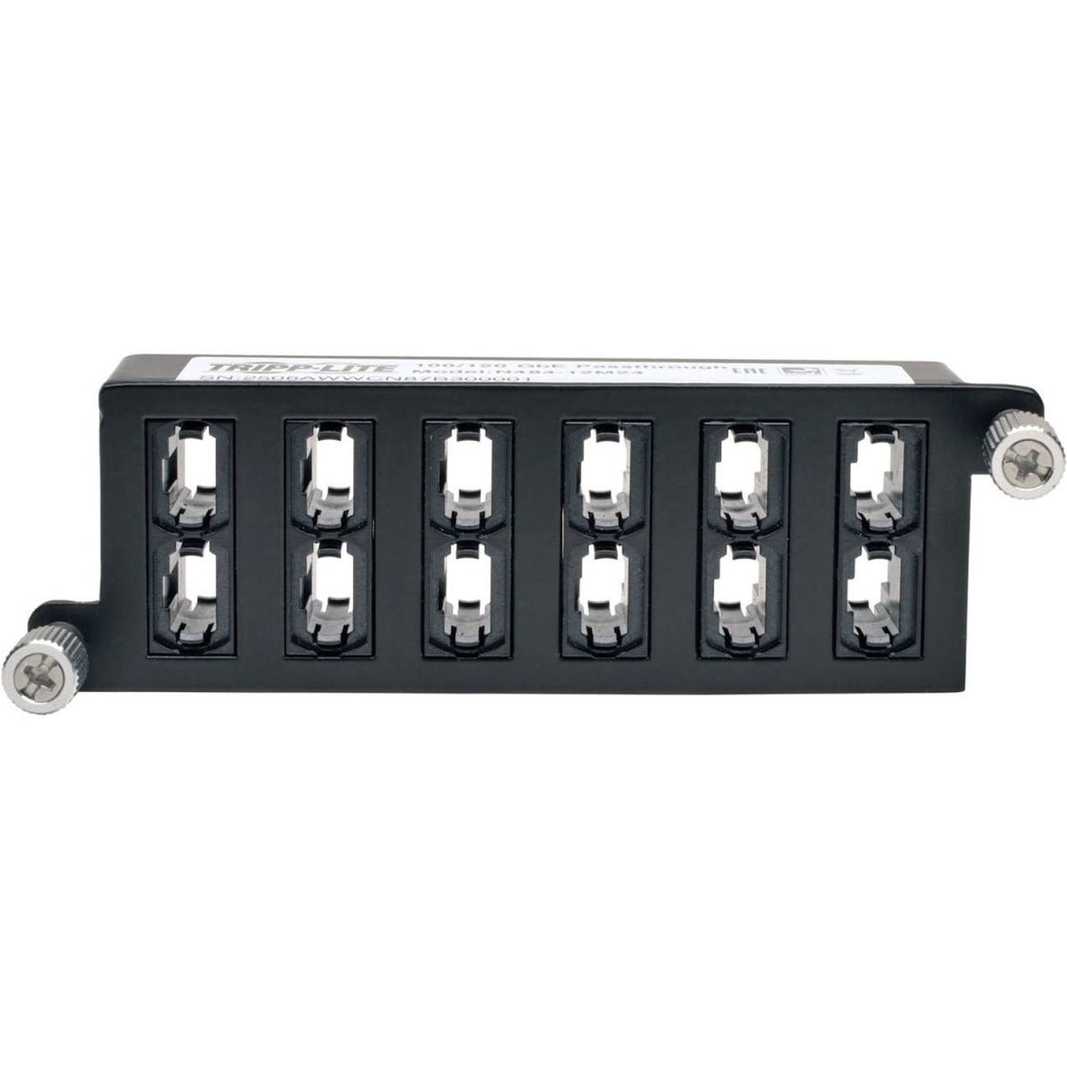 100GB / 120GB Pass-Through Cassette 12 24-Fiber MTP / MPO Z898