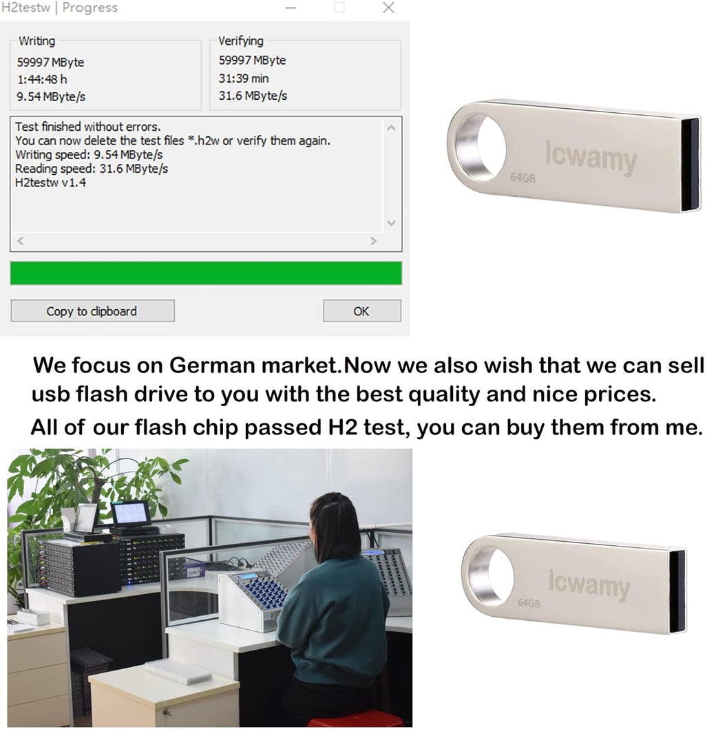 USB 64GB Flash Drive (10 Pack) Z57244