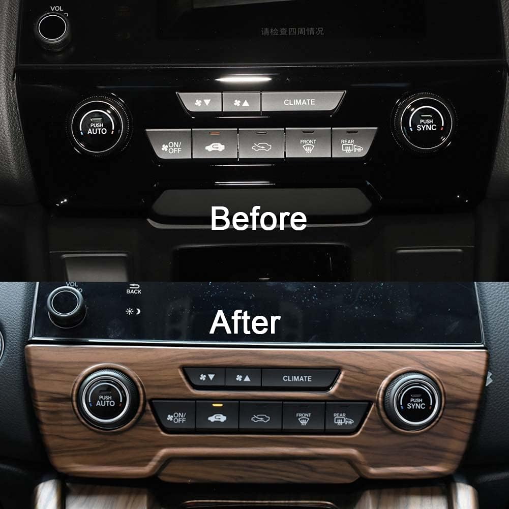 Honda CR-V Peach Wood Air Vent Dashboard Trim I512