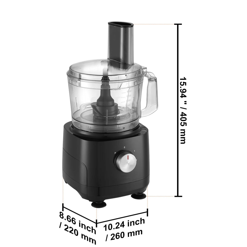 9-Cup 600W Food Processor Vegetable Chopper W6052