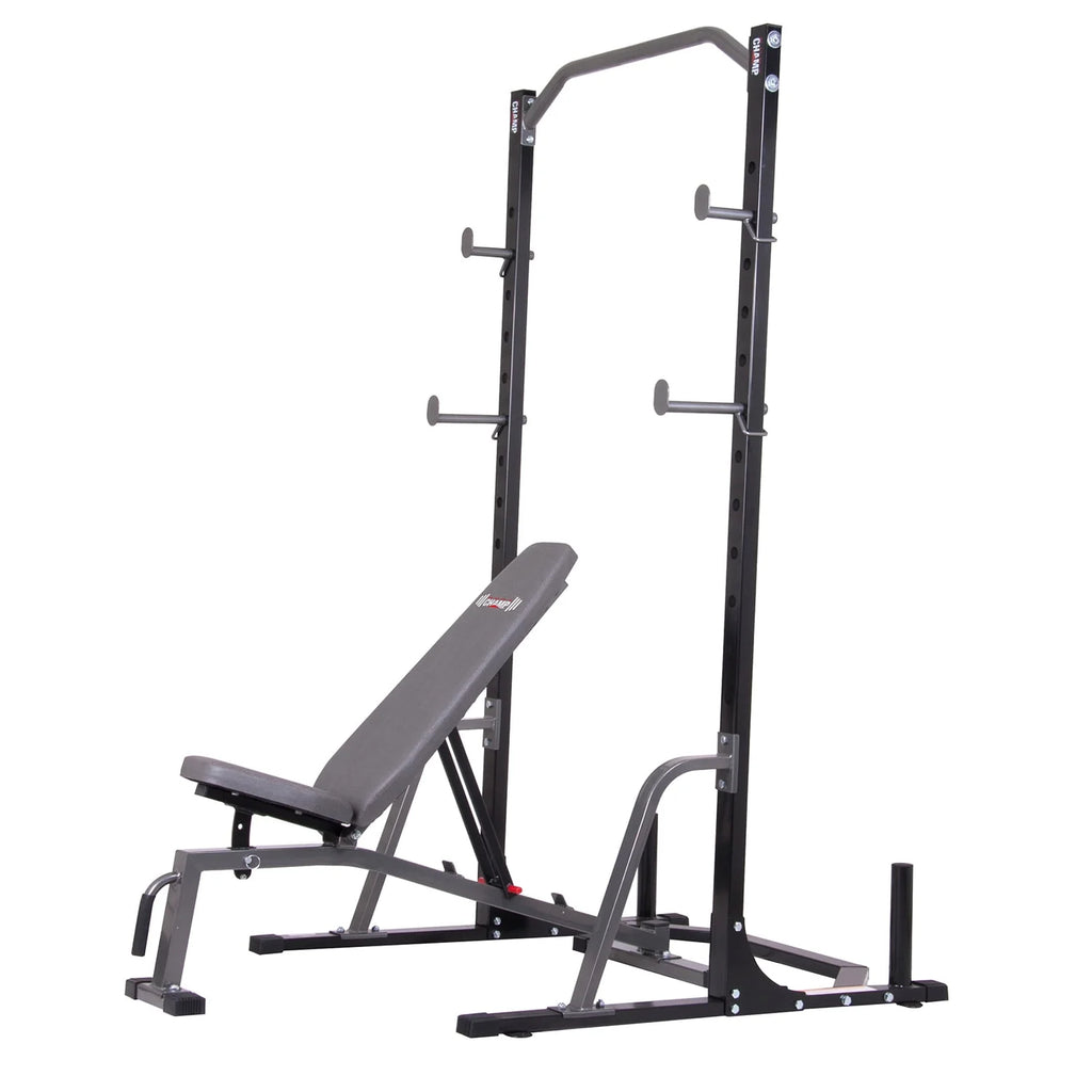 2-Pc Bench & Weight Rack R557