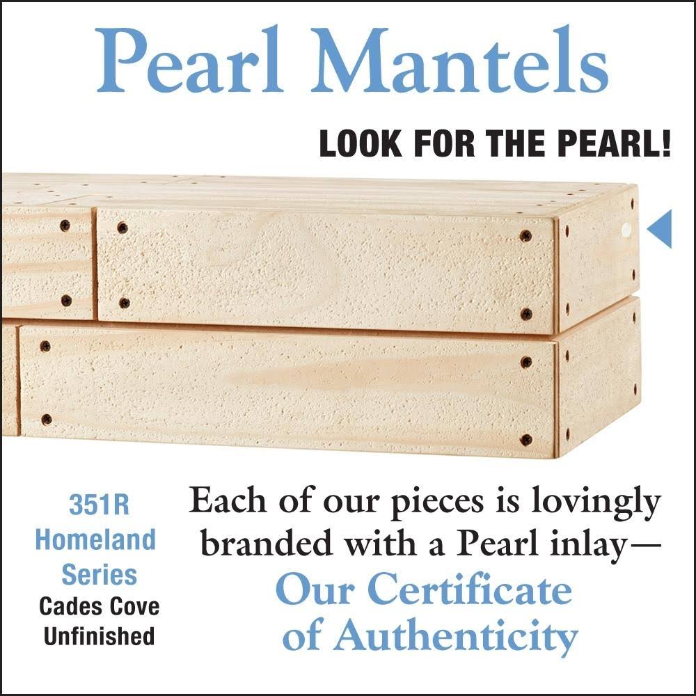 Unfinished 48x22 Shiplap Mantel Shelf X36037