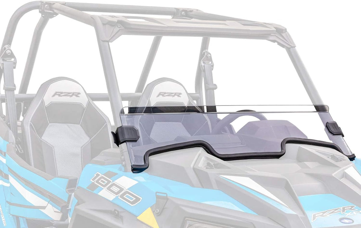 Half Windshield for Polaris RZR XP 1000/ XP 4 1000, 1/4" Thick Clear Polycarbonate S553480