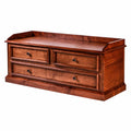 Medium Cedar Chest with Black Knobs A277