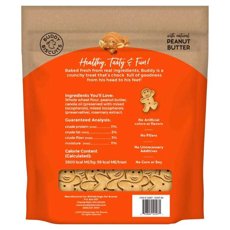Peanut Butter Oven Baked Dog Treats M86233