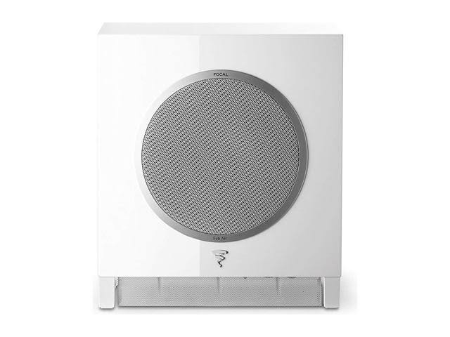 White Bass Reflex Subwoofer with Integrated 150W Amplifier R798245