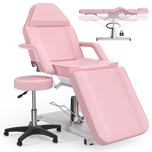 Black 360 Swivel Hydraulic Tattoo Chair J64074