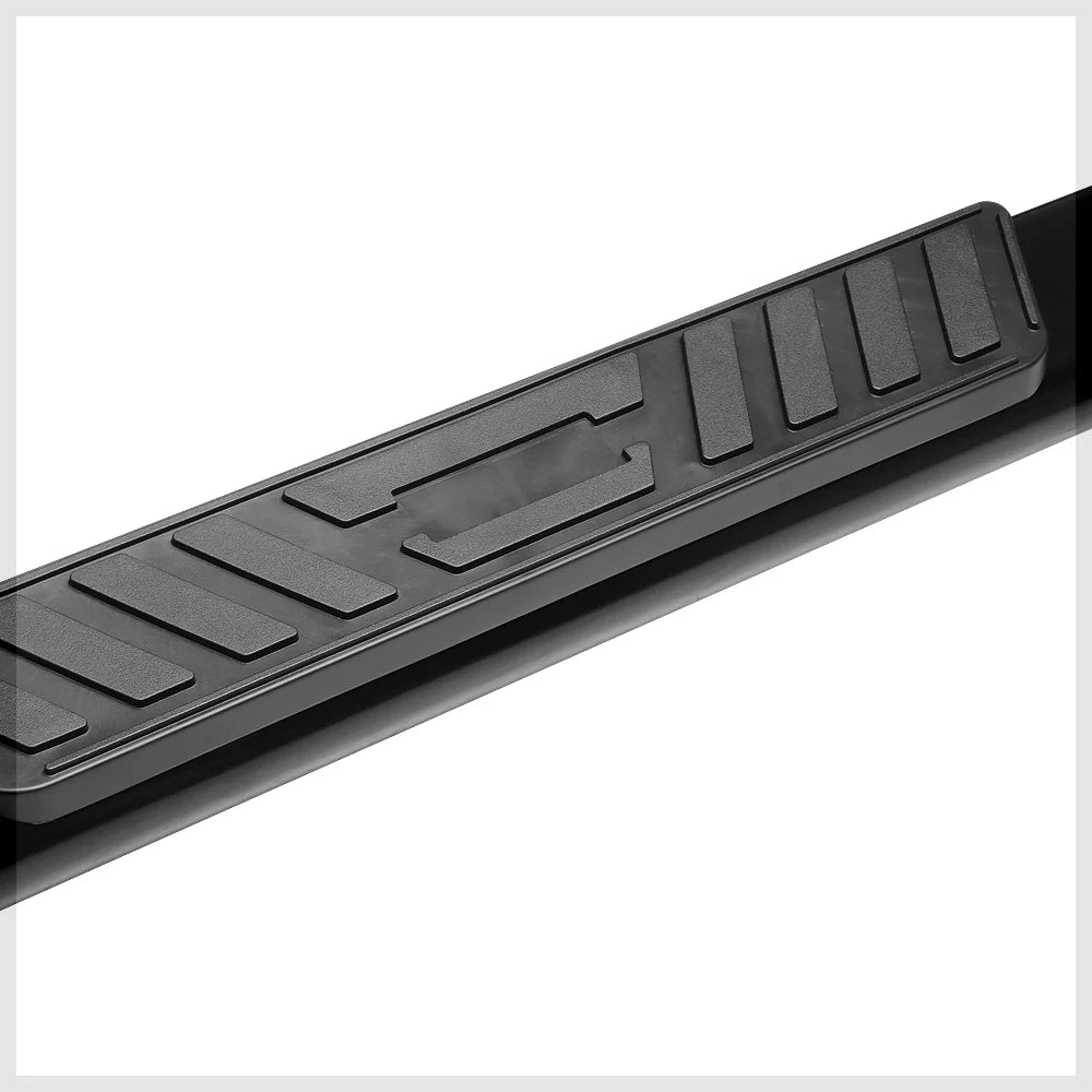 Black 5" Oval Side Step Nerf Bar Running Board F737017