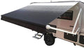Motorized Retractable RV Awning 13x8 Ft Gray Fade D8966