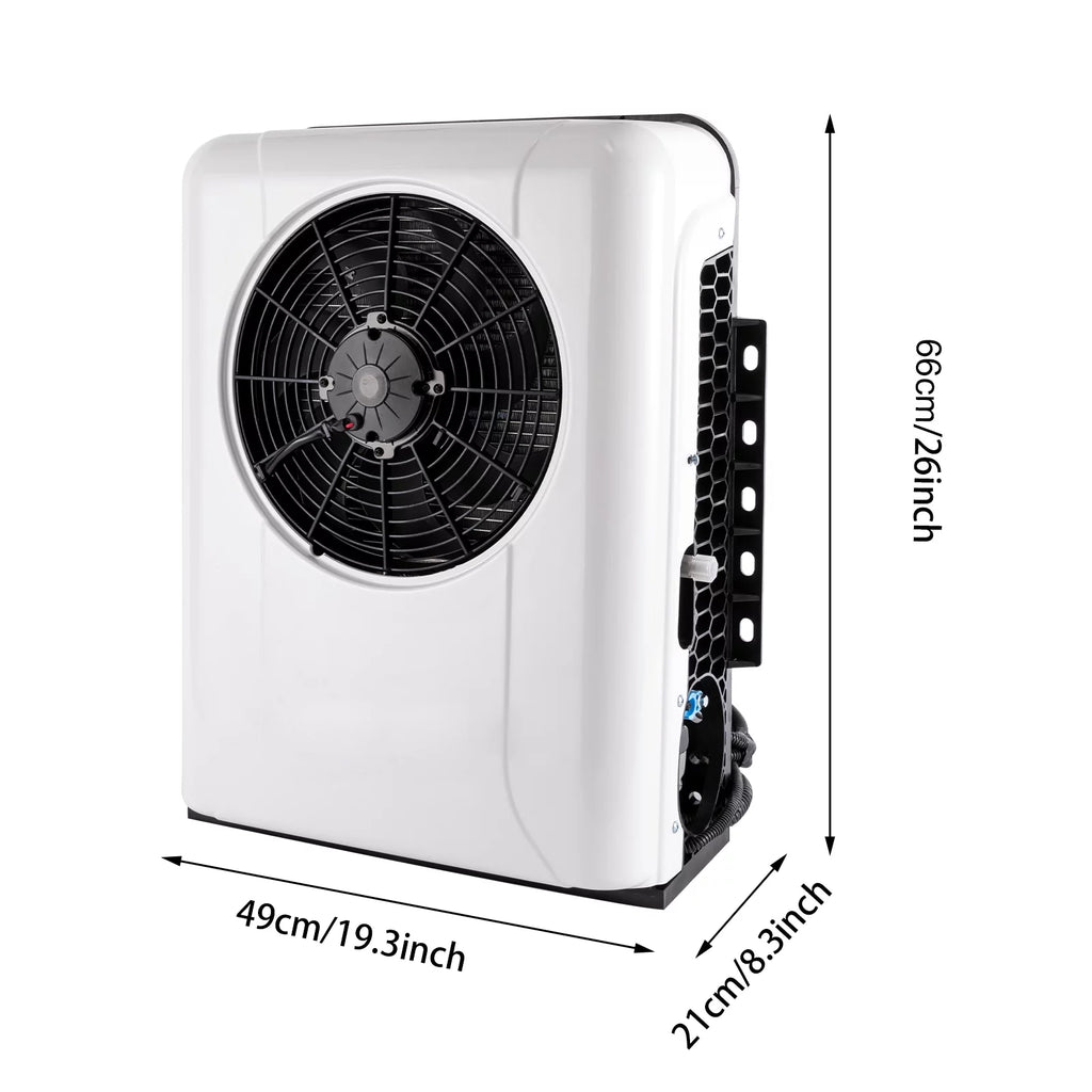 24V Truck Cab Air Conditioner Split AC Kit Q282