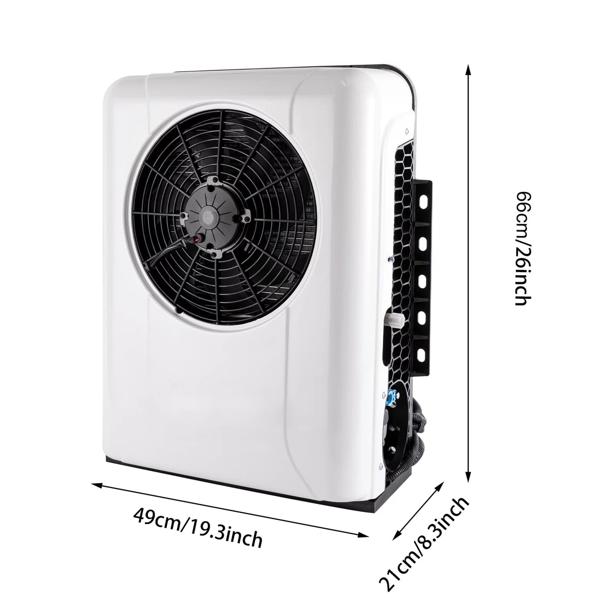 24V Truck Cab Air Conditioner Split AC Kit Q282