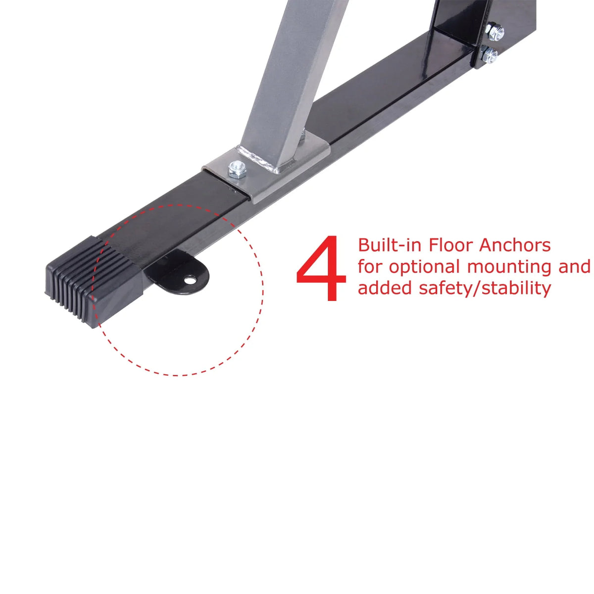 2-Pc Bench & Weight Rack R557