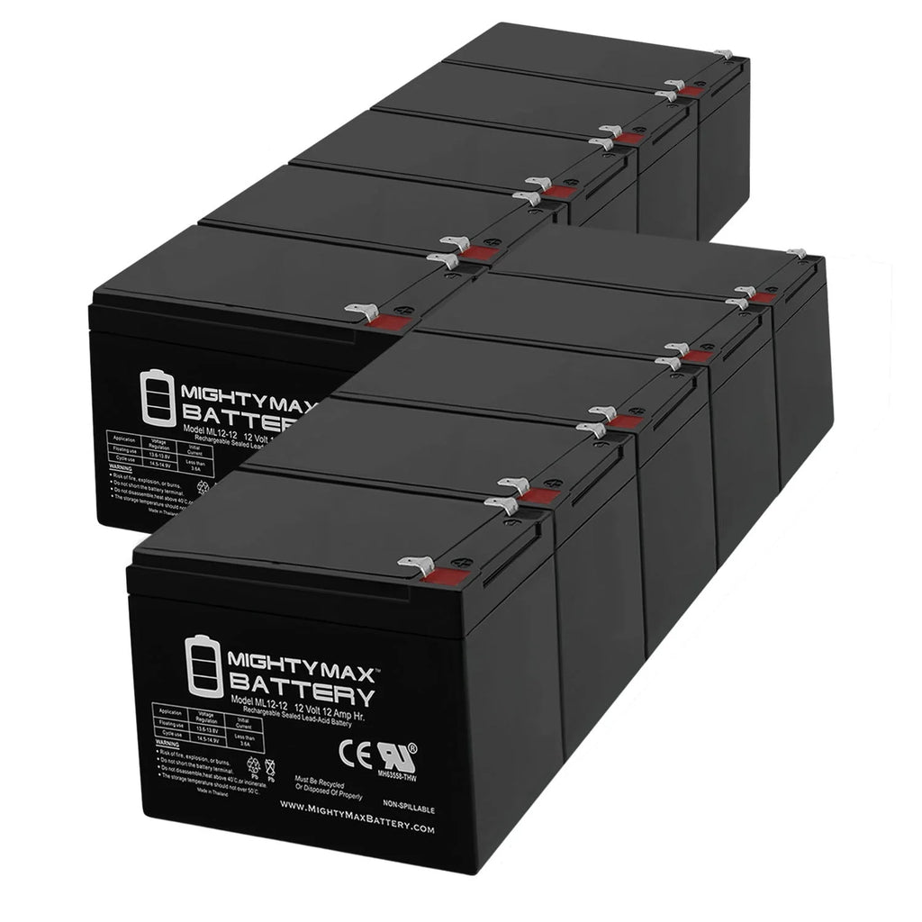 12V 12AH Deep-Cycle Rechargeable Battery Z3217