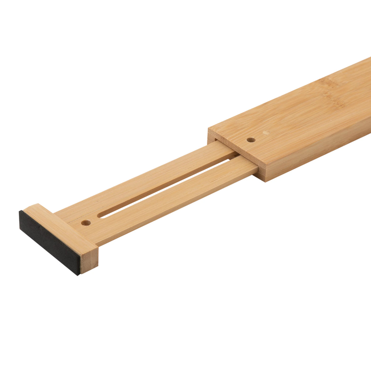 2 Pack Adjustable Bamboo Drawer Organizer Dividers T36222