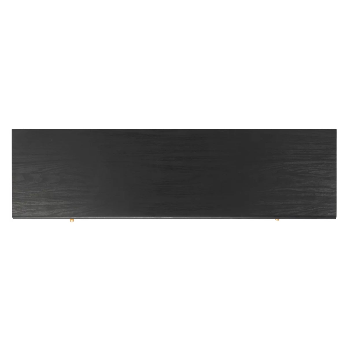 Black Oak 2 Drawer 1 Shelf Media Stand M507