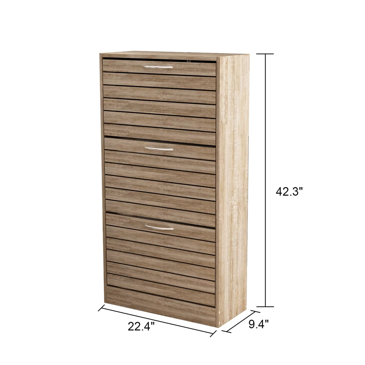 Oak 12-15 Pair Shoe Storage Cabinet K88862