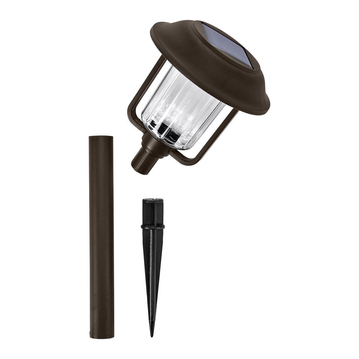 10 Lumen 13 in. Solar LED Pathway Light N341
