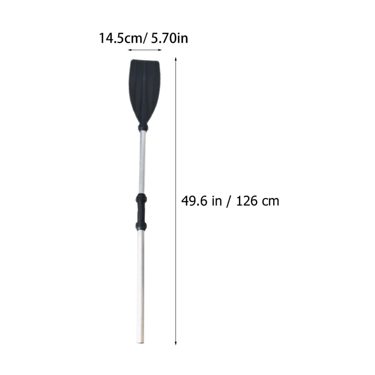 2pcs Portable Telescopic Aluminum Alloy Kayak Paddle J857