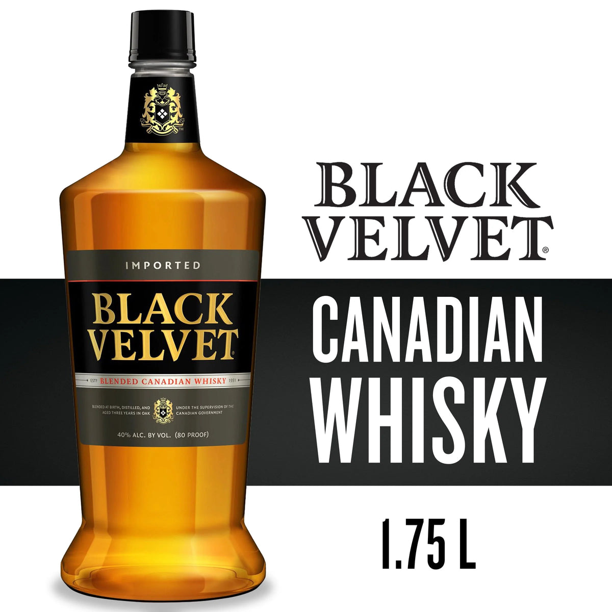 Black Velvet Canadian Whisky 1.75 L Y9881