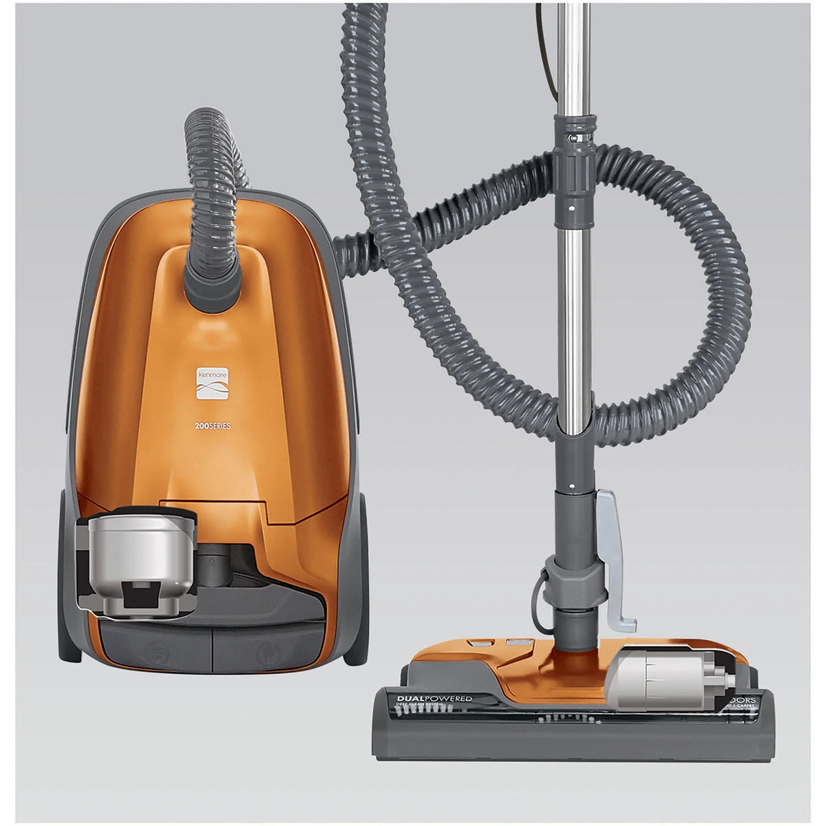 Red Bagged Canister Vacuum Cleaner R36257