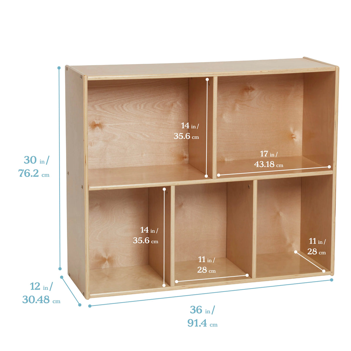 5-Compartment Storage Cabinet K220140