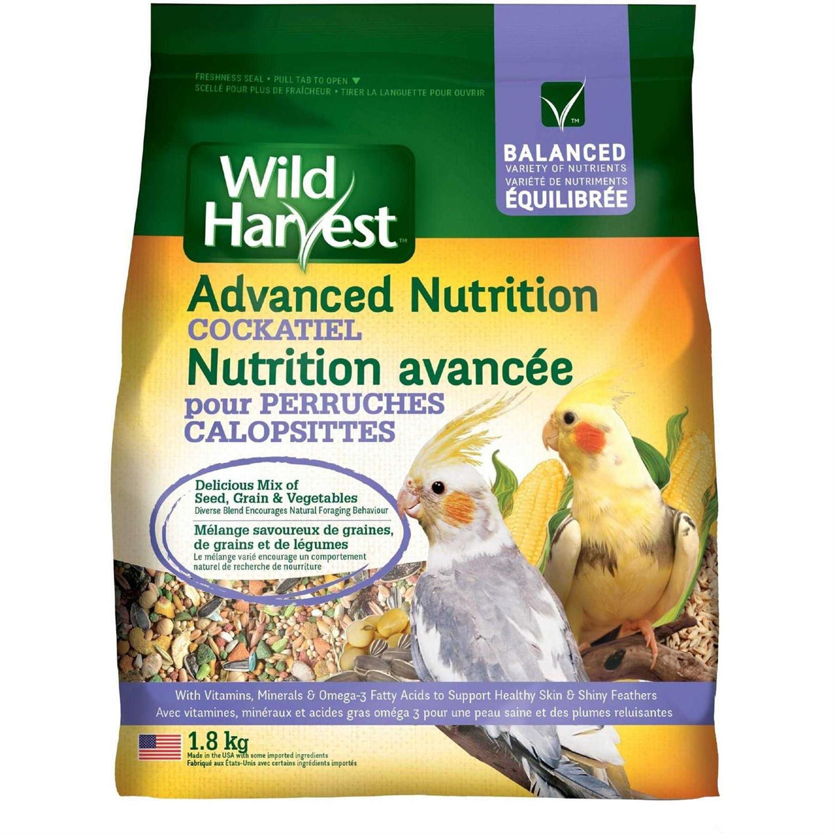 Cockatiel Advanced Nutrition Diet F77214