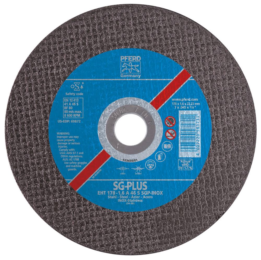 4-1/2x22 x .030x22 Cut-Off Wheel, 7/8x22 Ah V5753