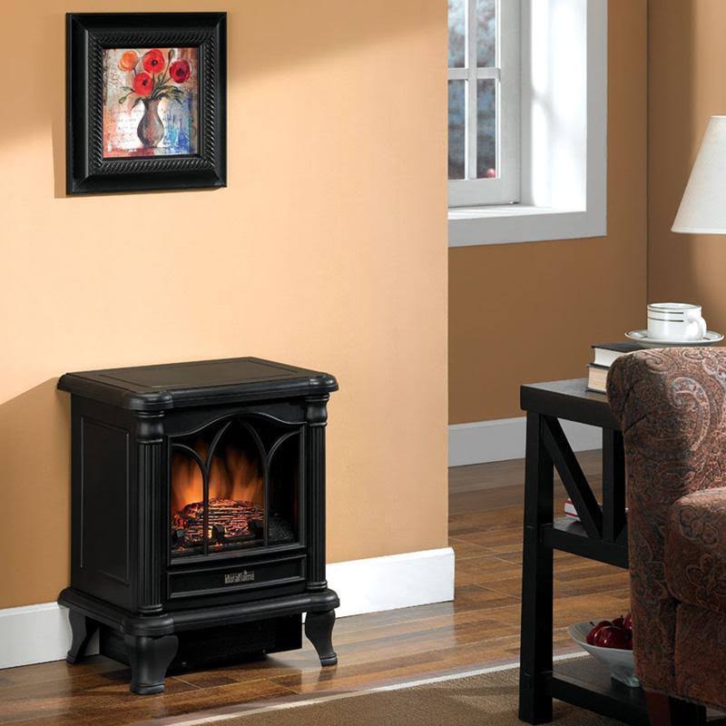 Black Electric Stove with Heater S705
