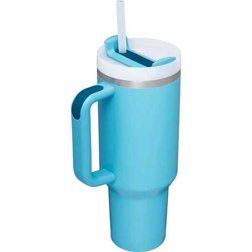 40 oz Stainless Steel Vacuum Insulated Tumbler with Lid and Straw Y8551
