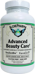 Hair Skin and Nails Gluten Free Non-GMO Capsules 120 Caps D787430