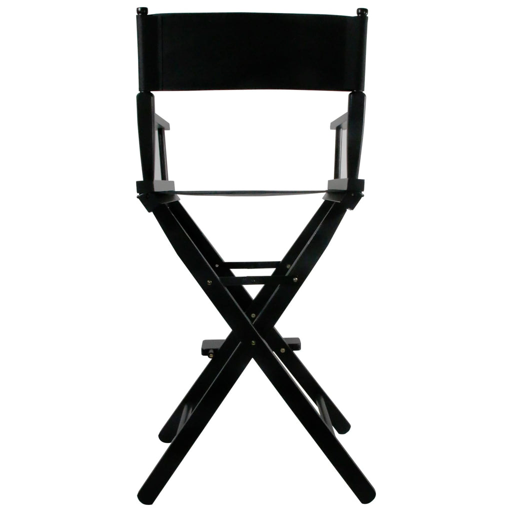 30 Inch Foldable Directors Chair with Footrest L4082