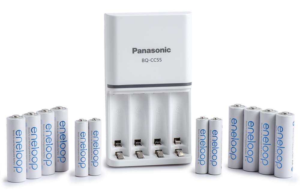 8AA 4AAA Ni-MH Rechargeable Batteries with Quick Charger X210996