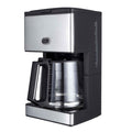 1.8L 10-15 Cup Stainless Steel Coffee Machine Black O635