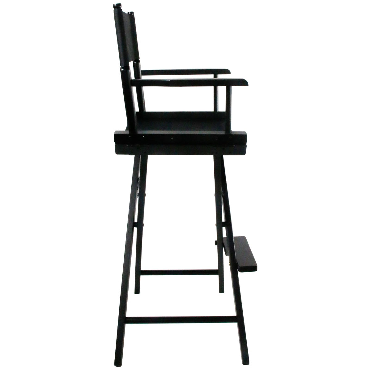 30 Inch Foldable Directors Chair with Footrest L4082