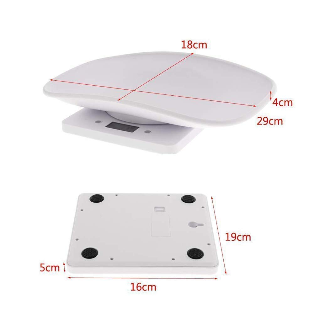 Digital Pet Scale 22 lbs Capacity White L270