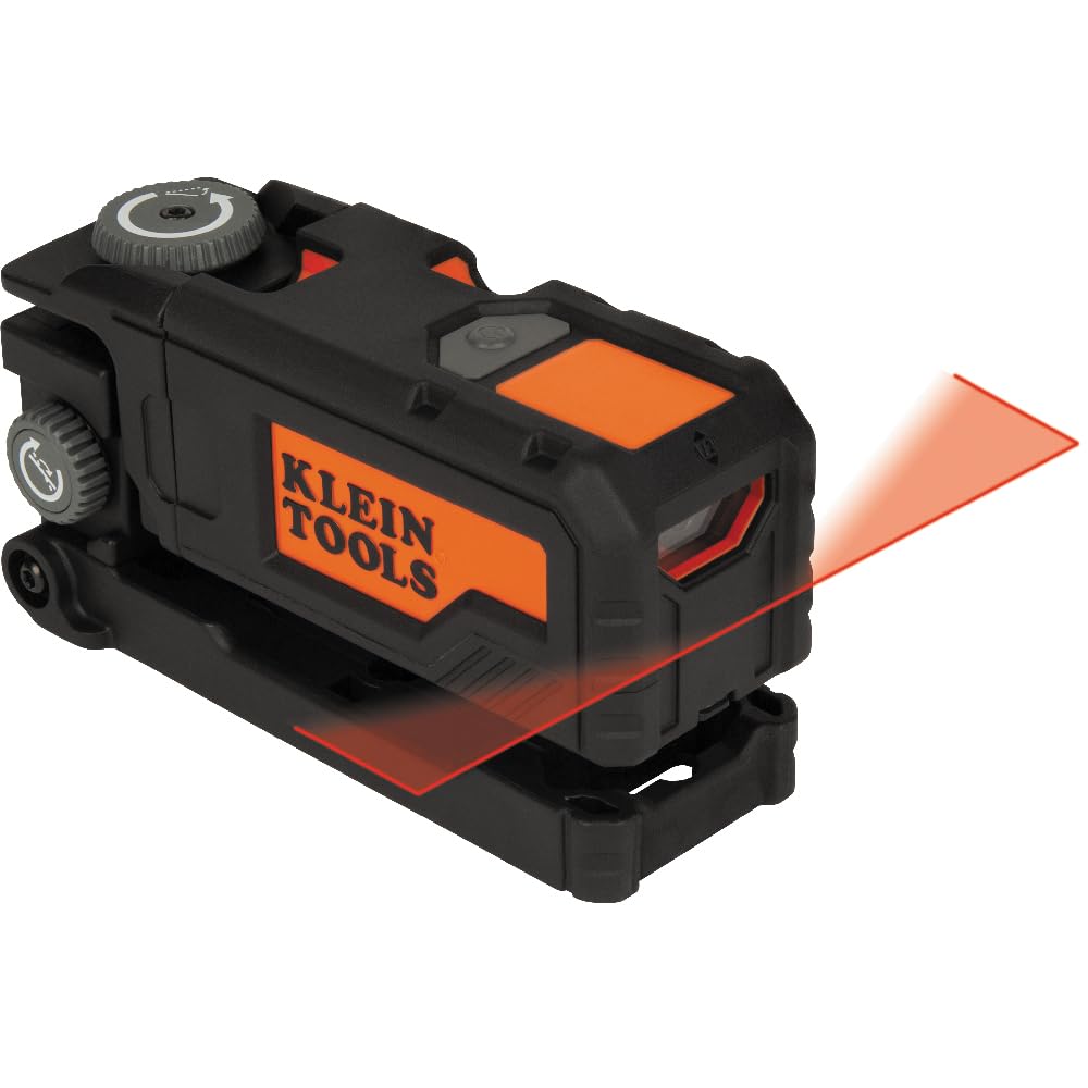 Magnetic Pocket Laser Level with 3 Bubble Vials B883