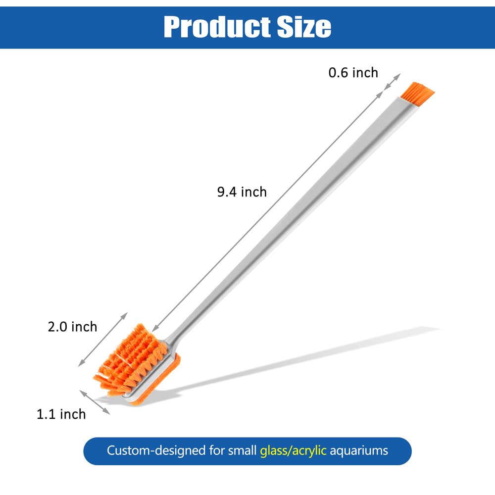 Small Glass Aquarium Algae Scraper I7759