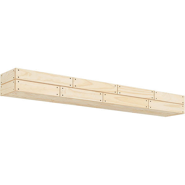 Unfinished 48x22 Shiplap Mantel Shelf X36037