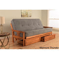 Medieval Majesty Full Futon Frame with Storage Drawers D5266