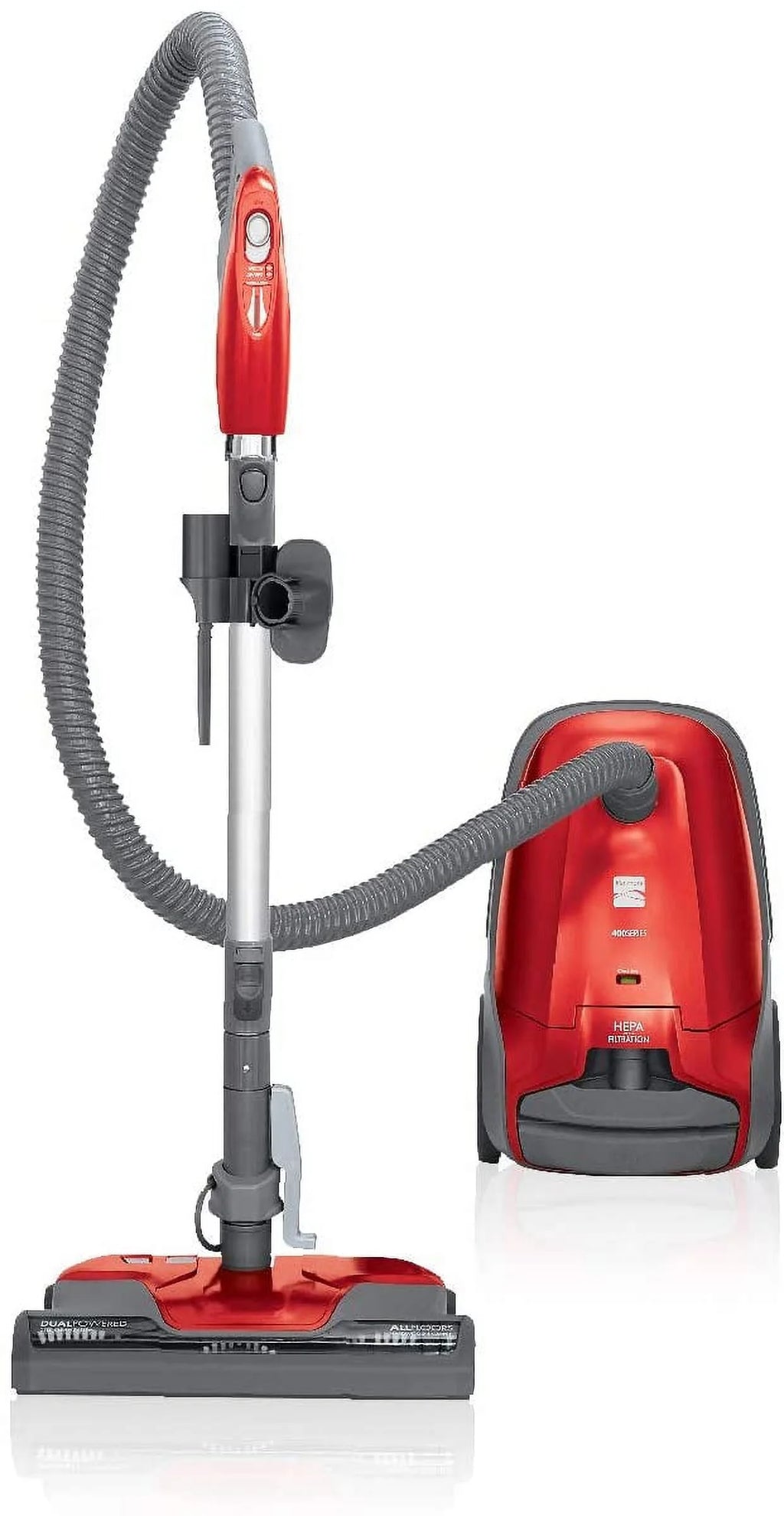 Red Bagged Canister Vacuum Cleaner R36257