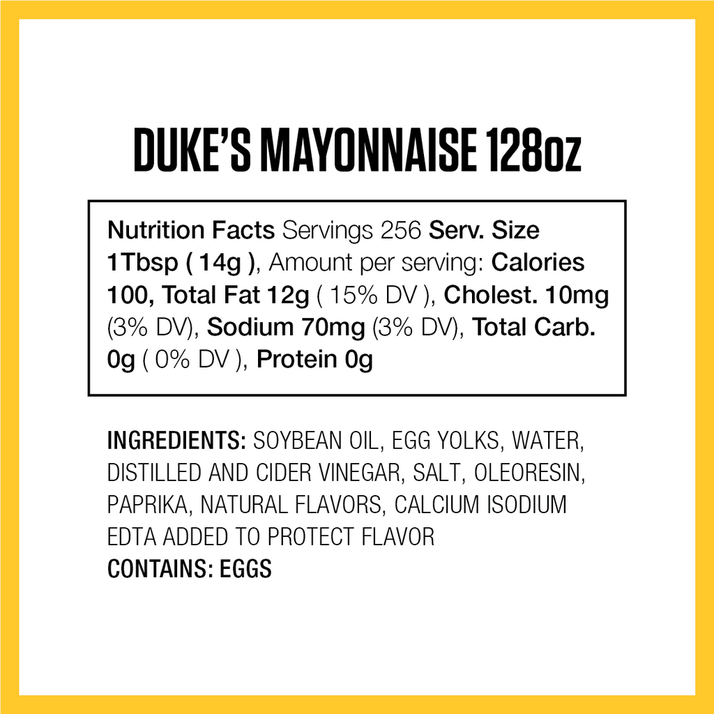 128 oz Mayonnaise J321