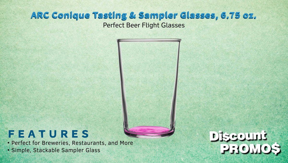 Pink 6.75 oz Tasting Glasses Set X28423